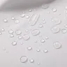 Rideaux de douche blancs imperméables épais solides… – vue 2