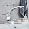 Quyanre Robinet de lavabo en laiton élégant – vue 6