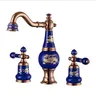 Robinet de lavabo en céramique et laiton – vue 2