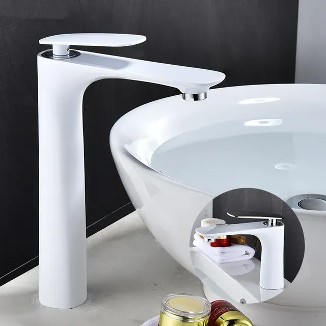 Robinet de salle de bain à poignée unique – vue 3