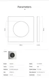 WallSub-Plaque en aluminium gris argenté L6 – vue 5