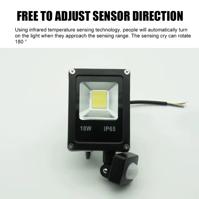 Capteur de mouvement LED projecteur étanche IP65… – vue 5