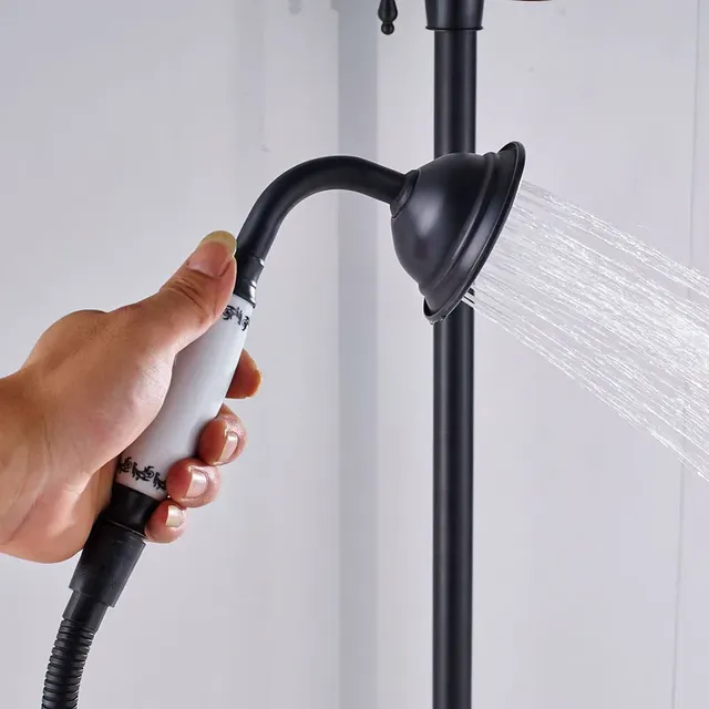 Ensemble de douche de luxe avec douchette à main – vue 4