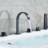 Mitigeur baignoire trois poignées douchette extractible… – vue 5