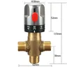 Vanne thermostatique de mélange d'eau automatique en… – vue 6
