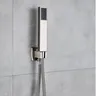 Pommeau douche main support mural tuyau acier inoxydable… – vue 2