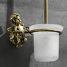 Ensemble accessoires salle bains muraux bronze laiton… – vue 5