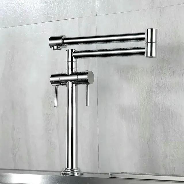 Grue en laiton massif pliable – vue 3