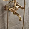 Robinet mitigeur de salle de bains en laiton Antique de… – vue 5