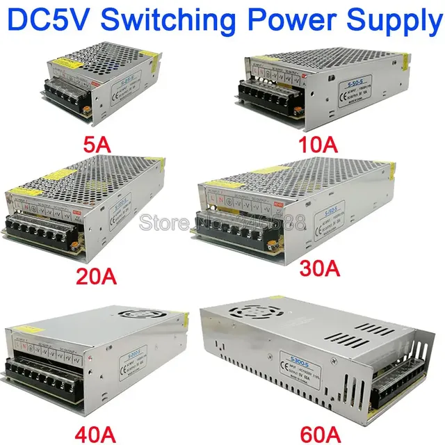 Alimentation à découpage régulée 5V