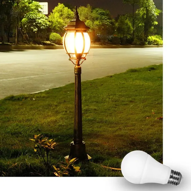Ampoule de capteur LED inda E27 9W 12W 15W crépuscule… – vue 5
