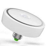 Plafonnier LED Intelligent avec Capteur de Mouvement Infrarouge PIR, Ampoule à Induction, Joli existent, 12W, pour Maison, Chambre d&rsquo;Hôtel