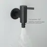 Robinet de lavabo mural en laiton massif – vue 4