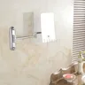Miroirs de bain pliants en laiton chromé – vue 1