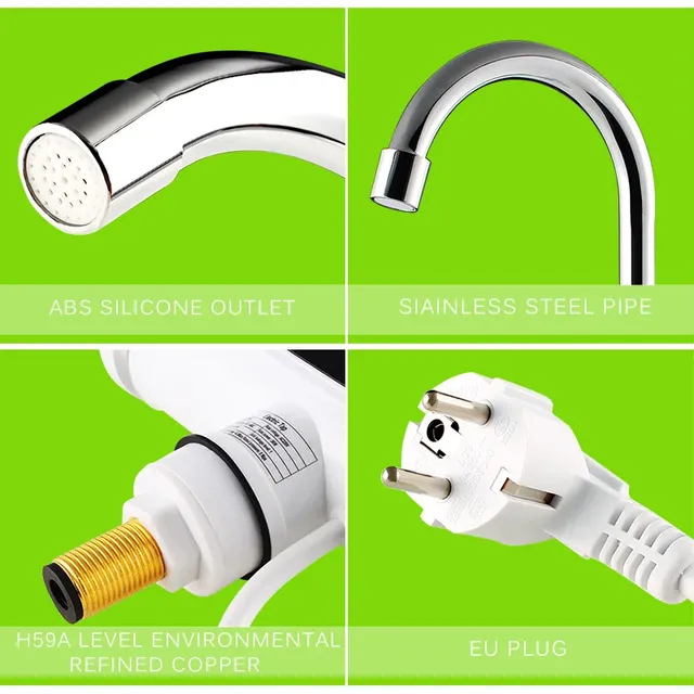 Robinet mitigeur électrique instantané trois mille watts… – vue 5