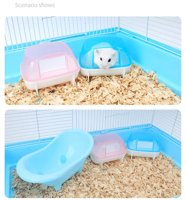 Hamster salle de bain Hamster baignoire petits… – vue 4