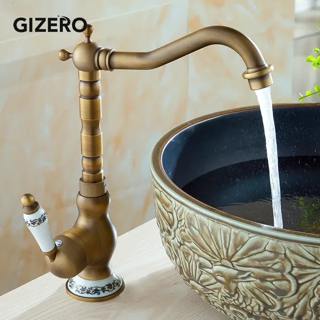 Robinet mitigeur de lavabo de salle de bains – vue 3