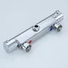 Robinet de douche thermostatique finition chromée – vue 5