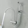 Robinet d'eau froide simple à double poignée – vue 2