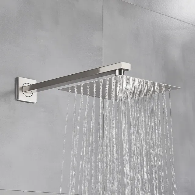 Kendesia-Pommeau de douche chromé ultra fin 12 pouces – vue 5