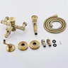 Ensemble de robinets de bain-douche en bambou – vue 6