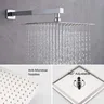Ensemble de robinets de douche à effet de pluie – vue 3