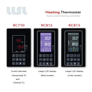 thermostat numérique mural sauna programmable minuterie minutes heures écran couleur rétroéclairé capteur NTC précision relais 30A ventilateur 10A MP3 USB thermostat numérique mural sauna programmable minuterie minutes heures écran couleur rétroéclairé capteur NTC précision relais 30A ventilateur 10A MP3 USB