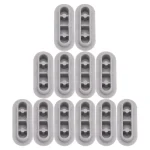 Coussinets de pare-chocs de toilette, pièces de couvercle de joint d&rsquo;étanchéité, pare-chocs d&rsquo;espacement, coussretours d&rsquo;amortissement de baume en caoutchouc, siège universel