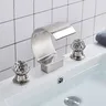 Robinet de lavabo de salle de bains en or – vue 6