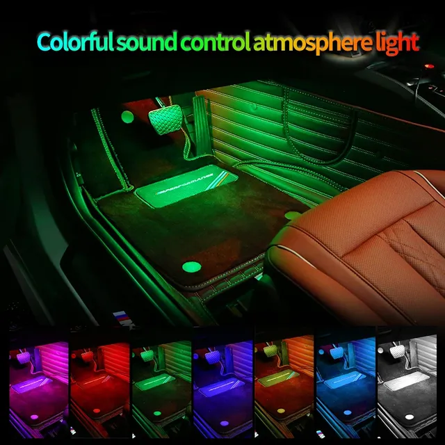 Ampoule LED RGB pour intérieur de voiture – vue 5