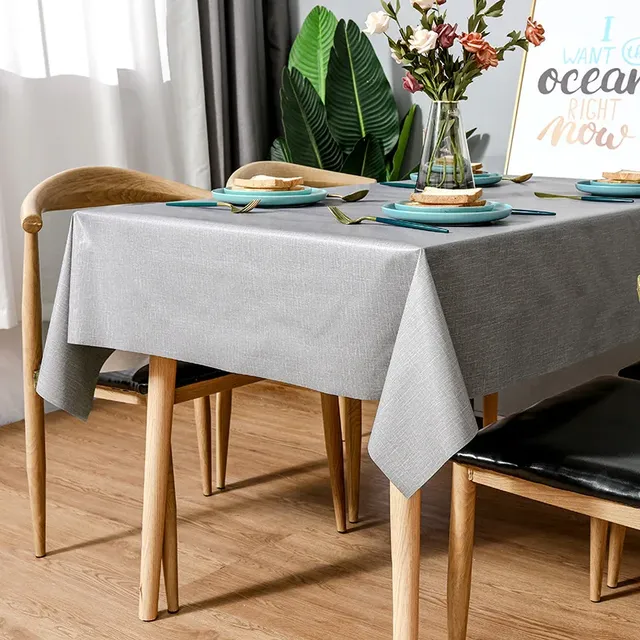 Nappe rectangulaire en plastique PVC optique – vue 6