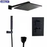 Robinets thermostatiques en laiton noir – vue 2