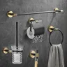 Ensemble accessoires salle bain mural noir…