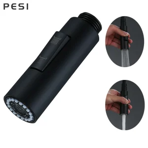 Tête de Pulvérisation pour Évier de Cuisine, Pièce de Rechange Noire, 256