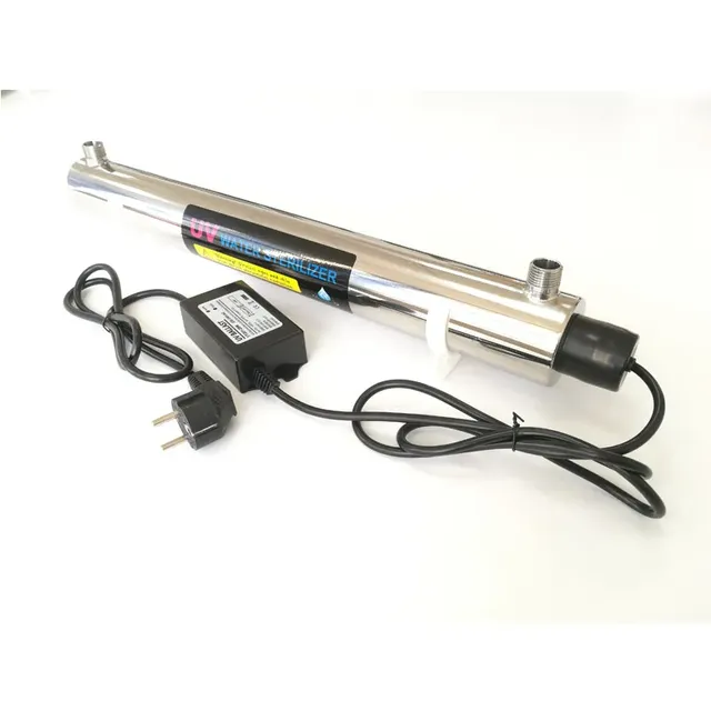 Stérilisateur d'eau UV en acier inoxydable – vue 2
