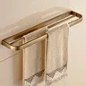 Ensemble accessoires salle bain laiton brossé bronze… – vue 3
