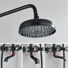 Robinet mitigeur de douche à pluie pour salle de bain – vue 2
