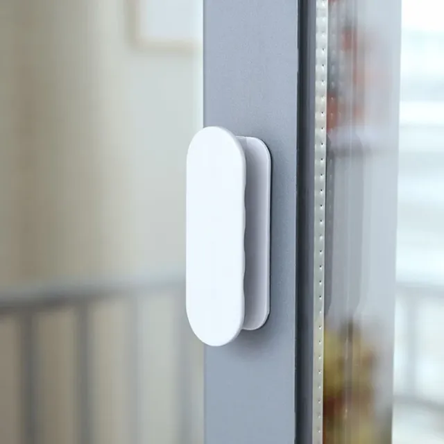 Poignée adhésive sans perçage plastique ovale arrondie… – vue 2