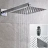 Ensemble de douche à main chromé avec bec rotatif – vue 2
