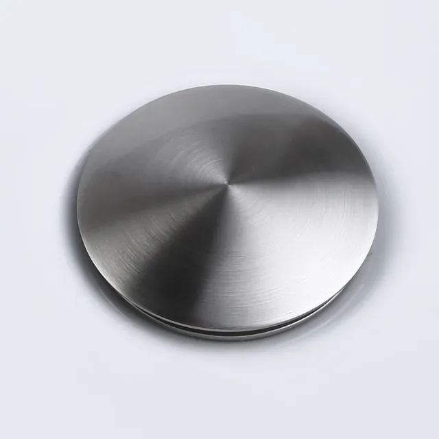 Bonde lavabo acier inoxydable brossé mat clic clac tête… – vue 5