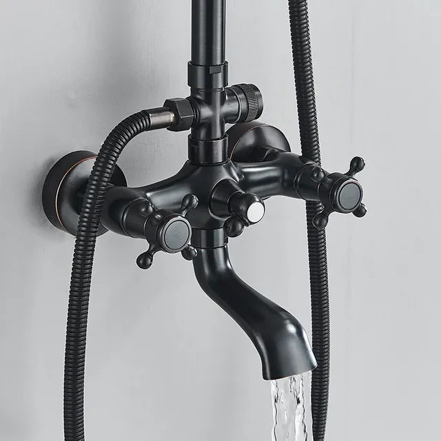 Robinet mitigeur de douche à pluie pour salle de bain – vue 3