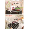 Organisateur cuisine inox étagère microondes rangement… – vue 2