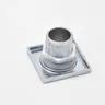 Support douche carré rond baignoire douchette main noir… – vue 6