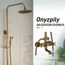 Ensemble de robinets de douche en laiton Antique – vue 2