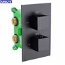 Robinets thermostatiques en laiton noir – vue 4