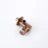 Ensemble de robinets de douche en or Rose brossé – vue 5