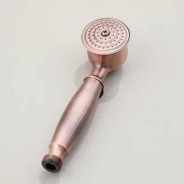 Pommeau douche main antique laiton cuivre brossé rond… – vue 4
