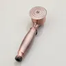 Pommeau douche main antique laiton cuivre brossé rond… – vue 4