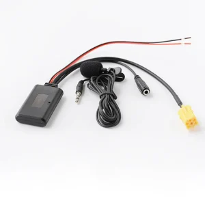 Biurlink pour Fiat Bluetooth ligne AUX adaptateur voiture Bluetooth Microphone appareil mains libres