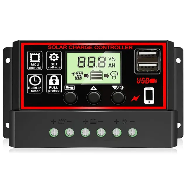 Ensemble de panneaux solaires 100W – vue 6